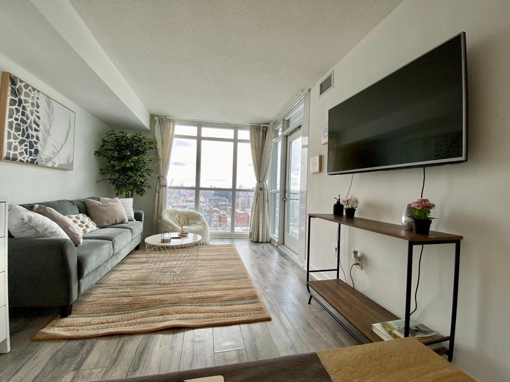 Chic And Ample 1Br Apartment Toronto Buitenkant foto